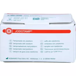 JODOTAMP Tamponamentos de 50 mg/g 1 cmx5 m, 1 peça