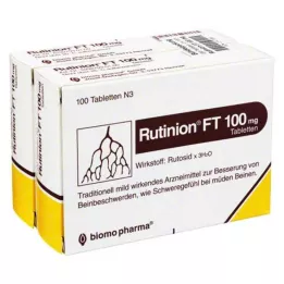 RUTINION FT Comprimidos de 100 mg, 200 unidades