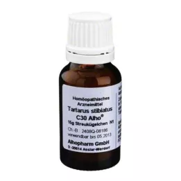 ANTIMONIUM TARTARICUM C 30 glóbulos, 15 g