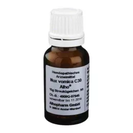 NUX VOMICA C 30 glóbulos, 15 g