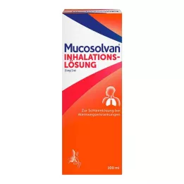 MUCOSOLVAN Solução para inalação 15 mg solução para nebulizador, 100 ml