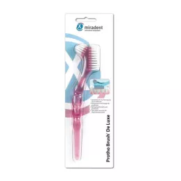 MIRADENT Escova para dentadura Protho Brush rosa trans., 1 un