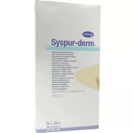SYSPUR-DERM Compressas de espuma macia 10x20 cm, 10 peças