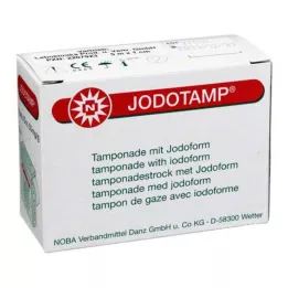JODOTAMP Tiras de tamponamento 1 cm x 5 m embalagem única, 1 unid
