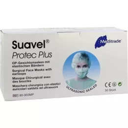 OP-GESICHTSMASKE com elástico + focinheira verde, 50 peças