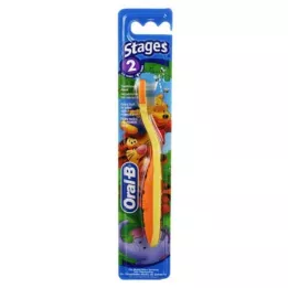 ORAL Escova de dentes infantil B Stages 2 de 2 a 4 anos, 1 un