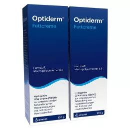 OPTIDERM Creme de leite, 2X100 g