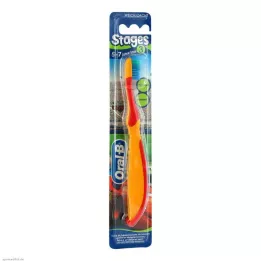ORAL-Escova de dentes infantil B Stages 3 de 5 a 7 anos, 1 un