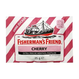 FISHERMANS FRIEND Pastilhas de cereja sem açúcar, 25 g