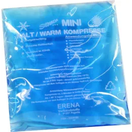 Senada compressa fria/quente mini 10x10cm, 1ud