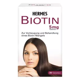 BIOTIN HERMES Comprimidos de 5 mg, 90 unidades