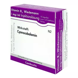 VITAMIN B12 WIEDEMANN Solução injetável de 1 mg/ml, 10 unidades