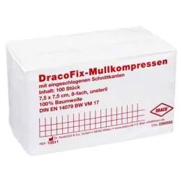 Dracofix OP-Compressas unste, 100 unid