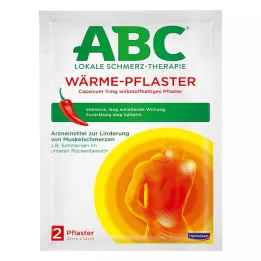 ABC Gesso térmico Capsicum Hansaplast med 14x22, 2 peças
