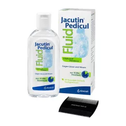 JACUTIN Fluido Pedicul com pente fino, 200 ml