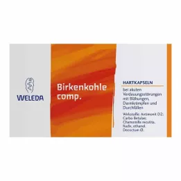 BIRKENKOHLE cápsulas duras comp., 50 unidades