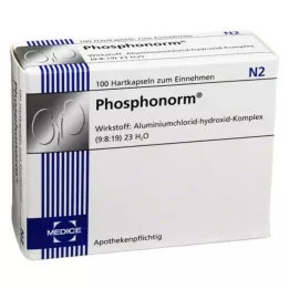 PHOSPHONORM Cápsulas duras, 1X100 pcs