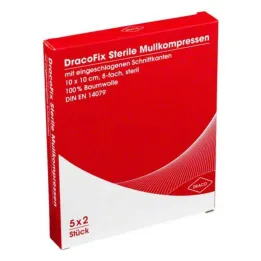 Compressas Dracofix Peel, 5x2 peças