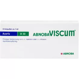 ABNOBAVISCUM Aceris D 30 ampolas, 8 unidades
