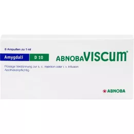 ABNOBAVISCUM Amygdali D 10 ampolas, 8 unidades