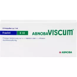 ABNOBAVISCUM Fraxini D 10 ampolas, 8 unidades
