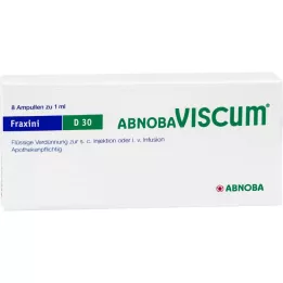 ABNOBAVISCUM Fraxini D 30 ampolas, 8 unidades