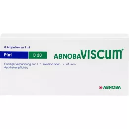 ABNOBAVISCUM Pini D 20 ampolas, 8 unidades