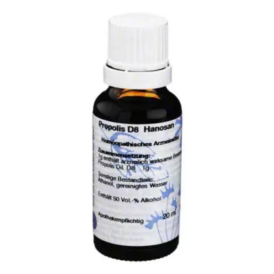 PROPOLIS Diluição D 8, 20 ml PROPOLIS Diluição D 8, 20 ml