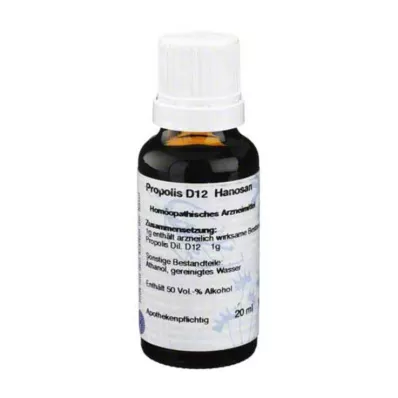 PROPOLIS Diluição D 12, 20 ml PROPOLIS Diluição D 12, 20 ml