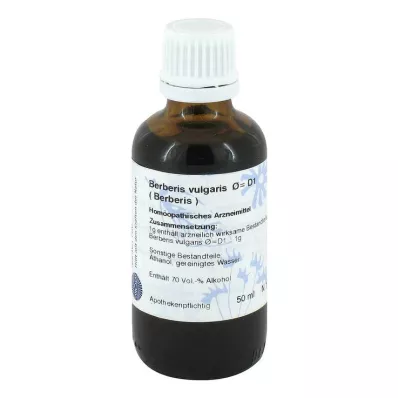 BERBERIS Tintura mãe, 50 ml BERBERIS Tintura mãe, 50 ml