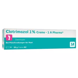 CLOTRIMAZOL 1% Creme-1A Pharma, 50 g