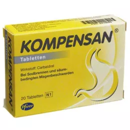 KOMPENSAN Comprimidos 340 mg, 20 unidades