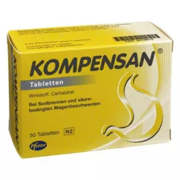 KOMPENSAN Comprimidos 340 mg, 50 unidades