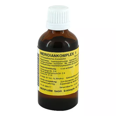 MERIDIANKOMPLEX 1 mistura, 50 ml MERIDIANKOMPLEX 1 mistura, 50 ml