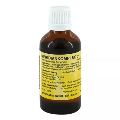 MERIDIANKOMPLEX 2 mistura, 50 ml MERIDIANKOMPLEX 2 mistura, 50 ml