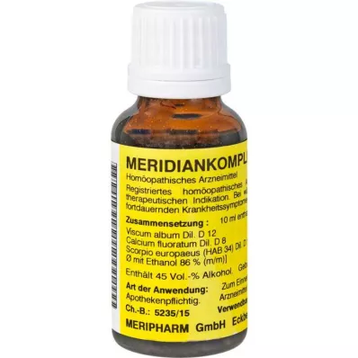 MERIDIANKOMPLEX 4 mistura, 20 ml MERIDIANKOMPLEX 4 mistura, 20 ml