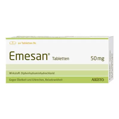 EMESAN Comprimidos, 20 unidades