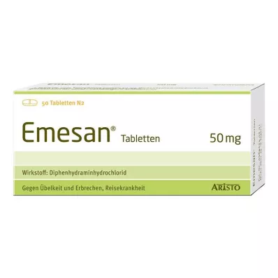 EMESAN Comprimidos, 50 unidades EMESAN Comprimidos, 50 unidades