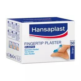 HANSAPLAST Emplastros elásticos para pontas dos dedos, 50 unidades