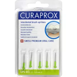 CURAPROX CPS 011 Interdentalb.xx-fino verde claro, 5 unid