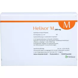 HELIXOR Ampolas M 100 mg, 50 unidades