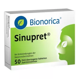 SINUPRET comprimidos revestidos, 50 unidades
