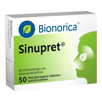 SINUPRET comprimidos revestidos, 50 unidades