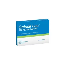GELUSIL LAC Comprimidos mastigáveis, 20 unidades