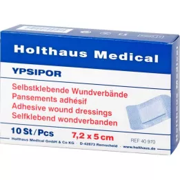 WUNDVERBAND Ypsipor estéril 5x7,2 cm, 50 unidades