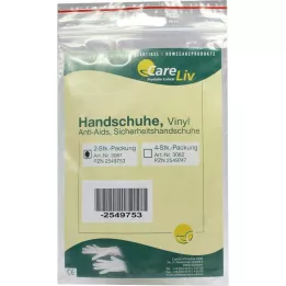 HANDSCHUHE Vinil Anti Aids, 2 pcs