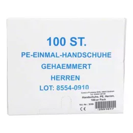 HANDSCHUHE PE Homens, 100 peças