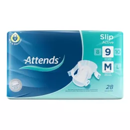ATTENDS Slip Active 9 M, 28 peças