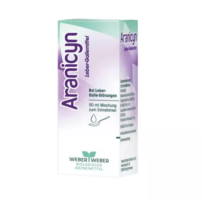 ARANICYN Mistura de remédio para bile hepática, 50 ml ARANICYN Mistura de remédio para bile hepática, 50 ml