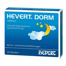 HEVERT DORM Comprimidos, 50 unidades
